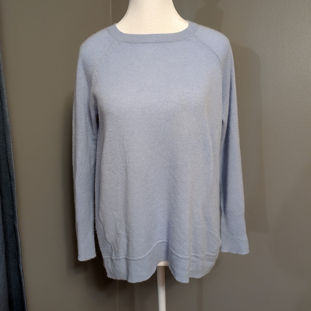 Halogen 100% Cashmere Sweater Baby‎ Blue Women's Small